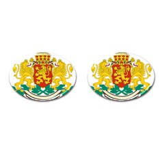 Coat of Arms of Bulgaria Cufflinks (Oval)