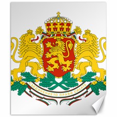Coat of Arms of Bulgaria Canvas 20  x 24  