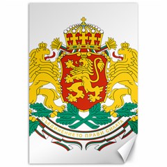 Coat of Arms of Bulgaria Canvas 20  x 30  