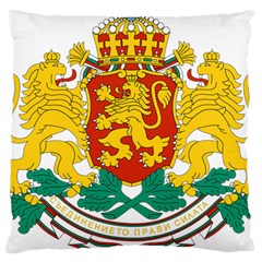 Coat of Arms of Bulgaria Large Cushion Case (Two Sides)