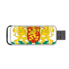 Coat Of Arms Of Bulgaria Portable Usb Flash (one Side) by abbeyz71