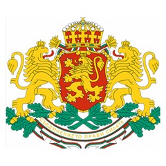 Coat of Arms of Bulgaria Double Sided Flano Blanket (Small) 