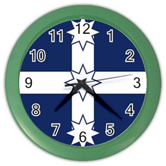 Eureka Flag Color Wall Clocks by abbeyz71