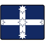 Eureka Flag Double Sided Fleece Blanket (Medium)  58.8 x47.4  Blanket Back