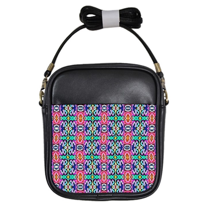 ARTWORK BY PATRICK-COLORFUL-34.1 Girls Sling Bags