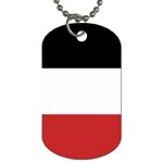 Flag of Upper Volta Dog Tag (Two Sides) Back