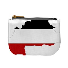 Flag Map Of Upper Volta Mini Coin Purses by abbeyz71