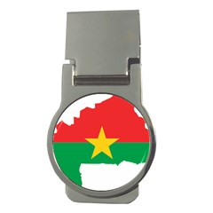 Burkina Faso Flag Map  Money Clips (round)  by abbeyz71