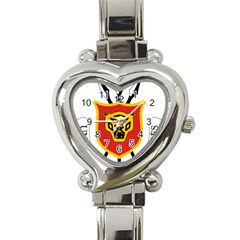 Coat Of Arms Of Burundi Heart Italian Charm Watch by abbeyz71