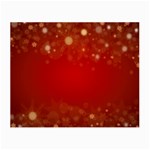 Background Abstract Christmas Small Glasses Cloth (2-Side) Front