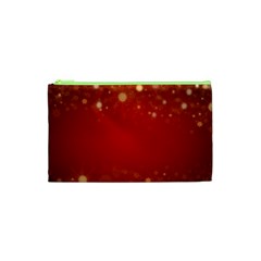 Background Abstract Christmas Cosmetic Bag (xs) by Simbadda