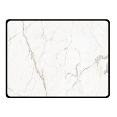 White Marble Tiles Rock Stone Statues Fleece Blanket (small) by Simbadda