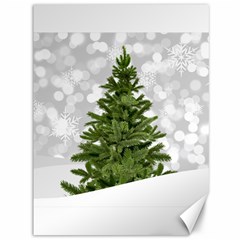 Christmas Xmas Tree Bokeh Canvas 36  X 48   by Simbadda