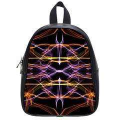 Wallpaper Abstract Art Light School Bag (small) by Simbadda