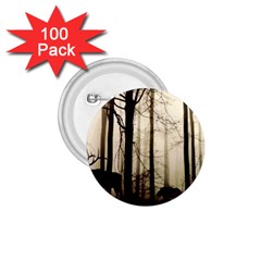 Forest Fog Hirsch Wild Boars 1 75  Buttons (100 Pack)  by Simbadda