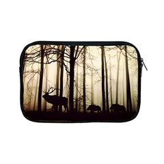 Forest Fog Hirsch Wild Boars Apple Ipad Mini Zipper Cases by Simbadda