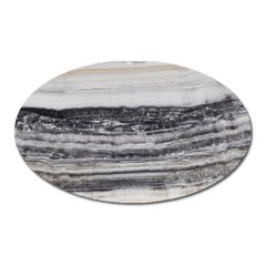 Marble Tiles Rock Stone Statues Pattern Texture Oval Magnet