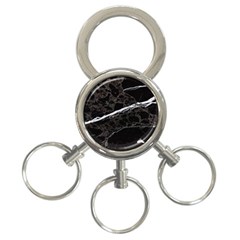 Marble Tiles Rock Stone Statues 3-ring Key Chains by Simbadda