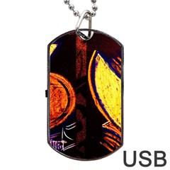 Cryptography Of The Planet Dog Tag Usb Flash (two Sides) by bestdesignintheworld