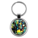 Dance Of Oil Towers 3 Key Chains (Round)  Front