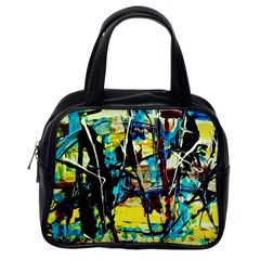 Dance Of Oil Towers 3 Classic Handbags (one Side) by bestdesignintheworld
