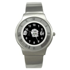 Drawing  Stainless Steel Watch