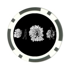 Drawing  Poker Chip Card Guard