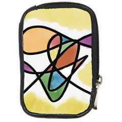 Abstract Art Colorful Compact Camera Cases by Modern2018