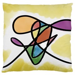 Abstract Art Colorful Standard Flano Cushion Case (two Sides) by Modern2018