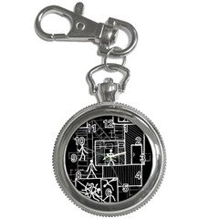 Drawing Key Chain Watches