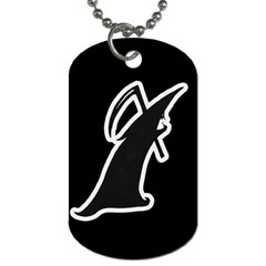 Drawing Dog Tag (two Sides)