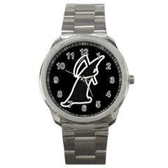 Drawing Sport Metal Watch