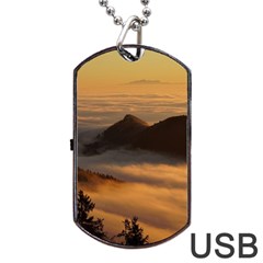 Homberg Clouds Selva Marine Dog Tag USB Flash (One Side)
