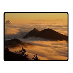 Homberg Clouds Selva Marine Double Sided Fleece Blanket (Small) 