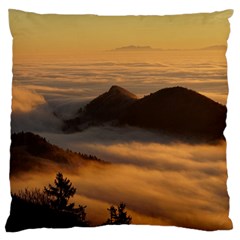 Homberg Clouds Selva Marine Standard Flano Cushion Case (One Side)