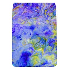 Abstract Blue Texture Pattern Flap Covers (s)  by Simbadda