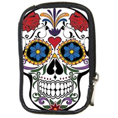 Cranium Sugar Skull Compact Camera Cases by StarvingArtisan