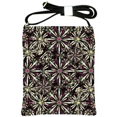 Dark Tropical Pattern Shoulder Sling Bags by dflcprints