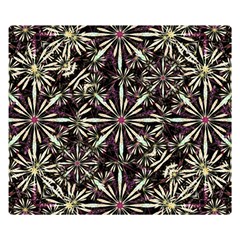 Dark Tropical Pattern Double Sided Flano Blanket (small)  by dflcprints