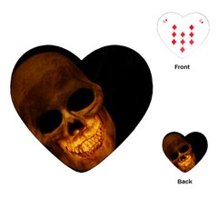 Laughing Skull Playing Cards (heart)  by StarvingArtisan