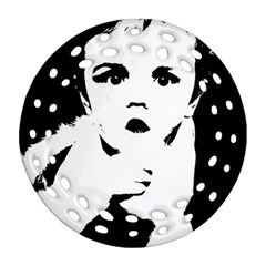 Cupid Round Filigree Ornament (two Sides) by StarvingArtisan