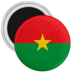 Flag Of Burkina Faso 3  Magnets by abbeyz71