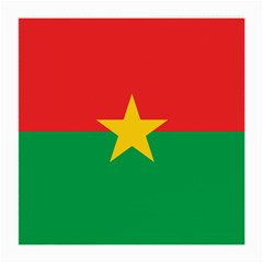 Flag Of Burkina Faso Medium Glasses Cloth by abbeyz71