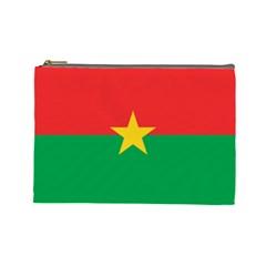 Flag Of Burkina Faso Cosmetic Bag (large)  by abbeyz71