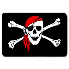 Pirate Skull Large Doormat 