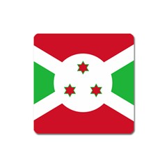 Flag of Burundi Square Magnet