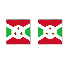 Flag of Burundi Cufflinks (Square)