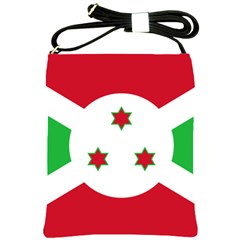 Flag Of Burundi Shoulder Sling Bags by abbeyz71