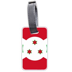 Flag of Burundi Luggage Tags (One Side) 