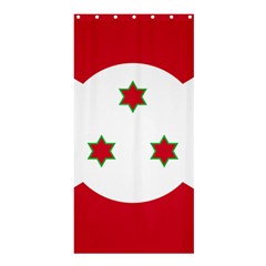 Flag of Burundi Shower Curtain 36  x 72  (Stall) 